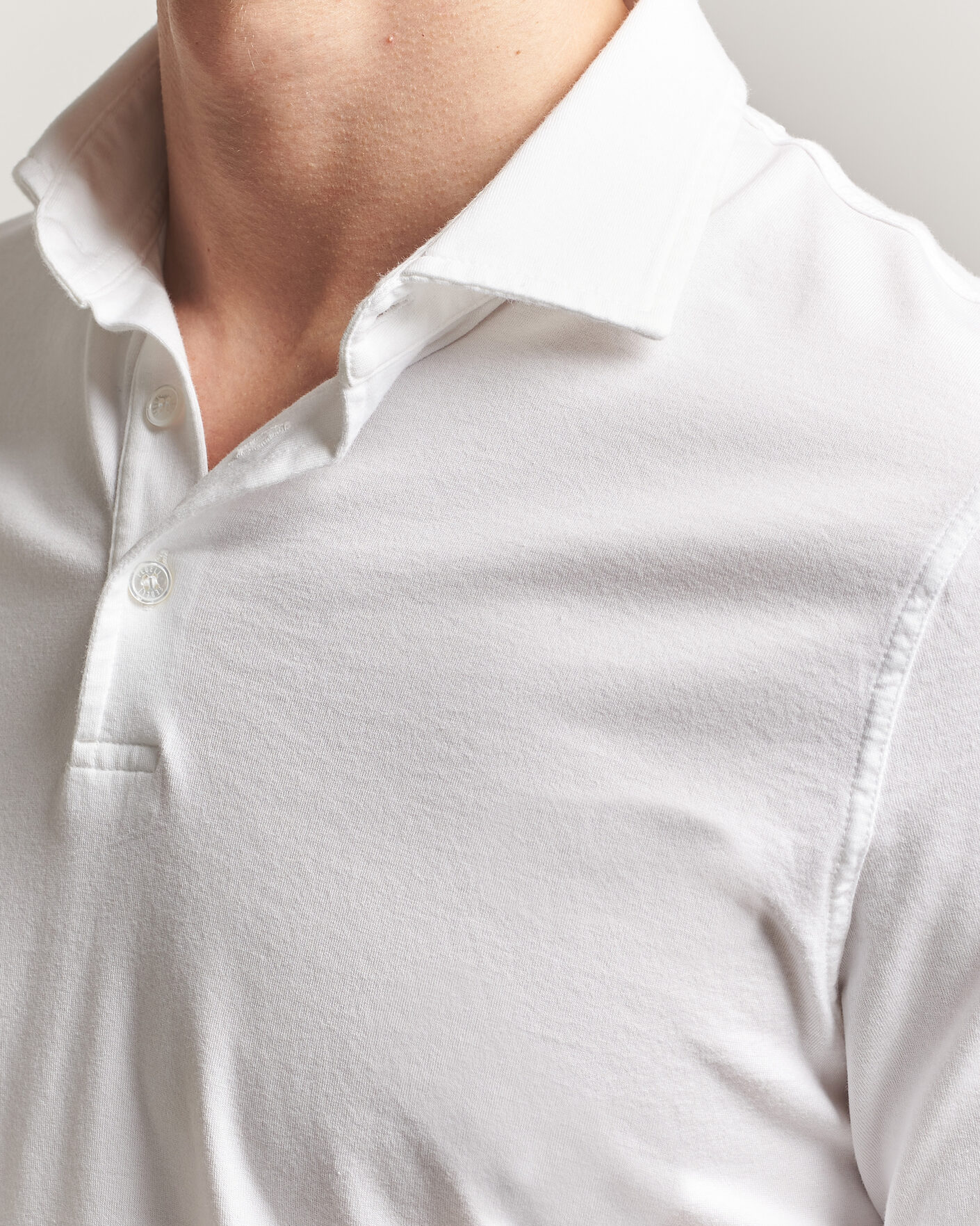 Herre | Polotrøjer | Fedeli | Zero Organic Cotton Polo White