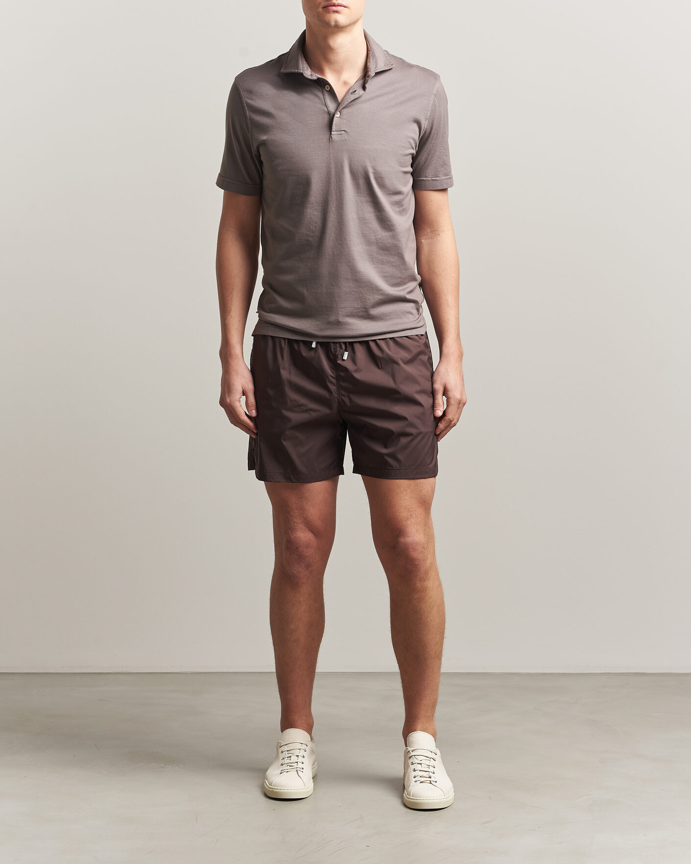 Herre | Polotrøjer | Fedeli | Zero Organic Cotton Polo Taupe