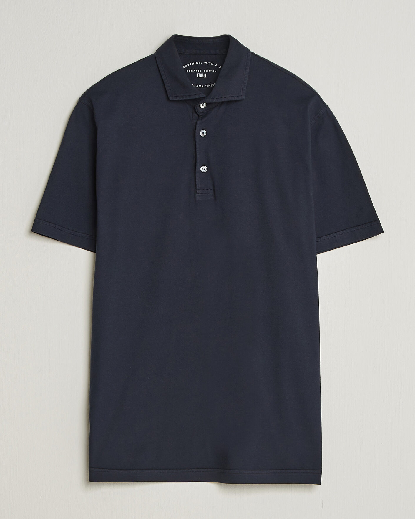 Herre | Polotrøjer | Fedeli | Zero Organic Cotton Polo Navy