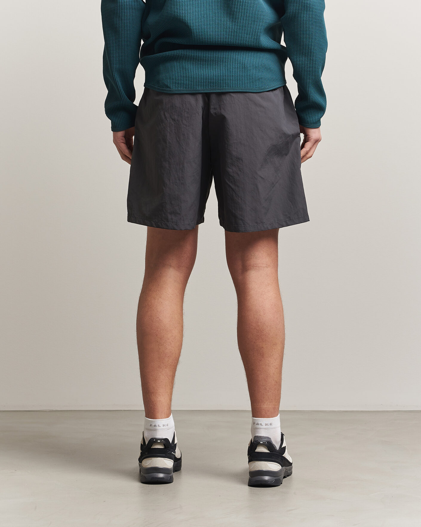 Herre | Shorts | Goldwin | Nylon Shorts Deep Charcoal