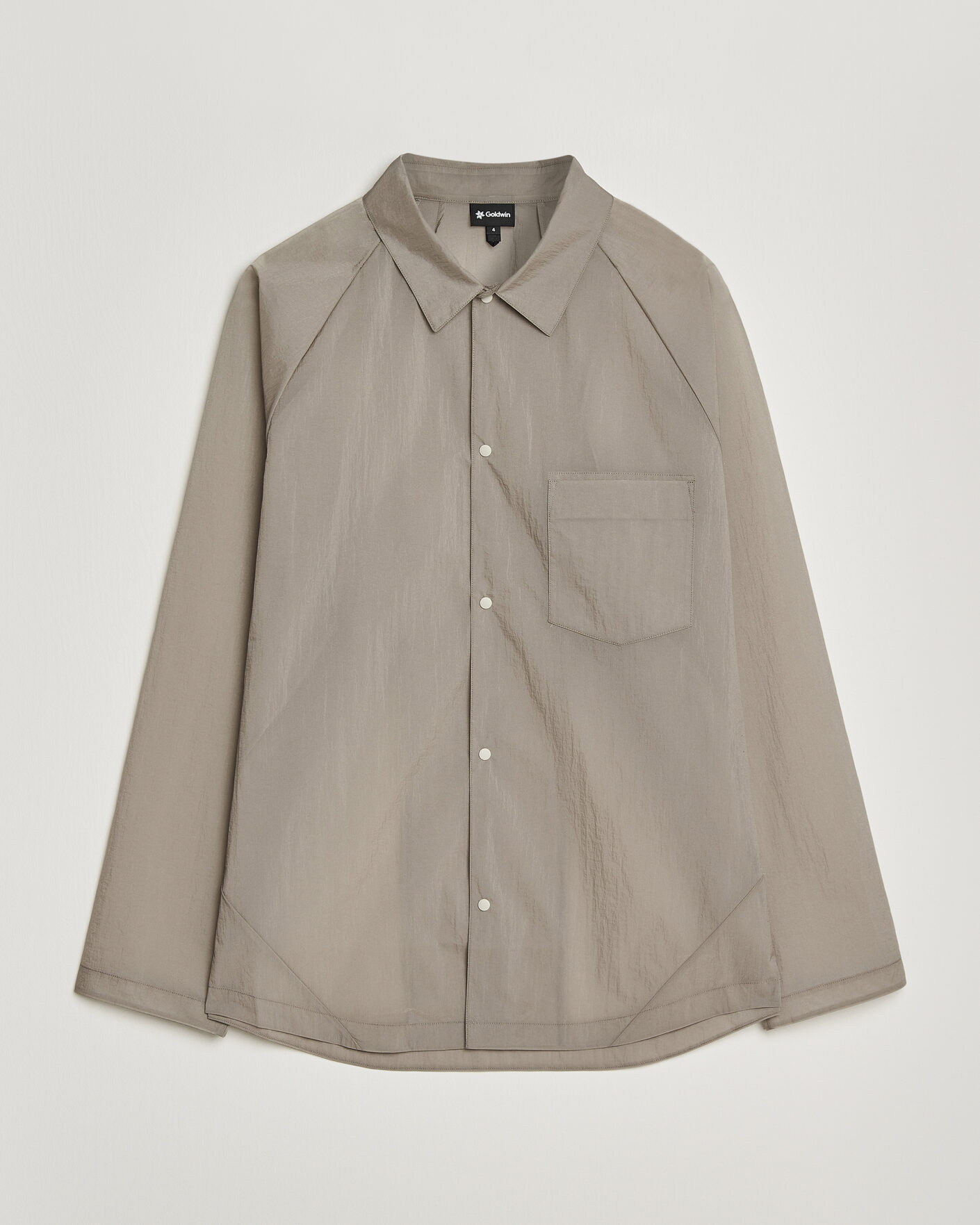 Herre | Skjorter | Goldwin | Nylon Wind Shirt Arid Beige