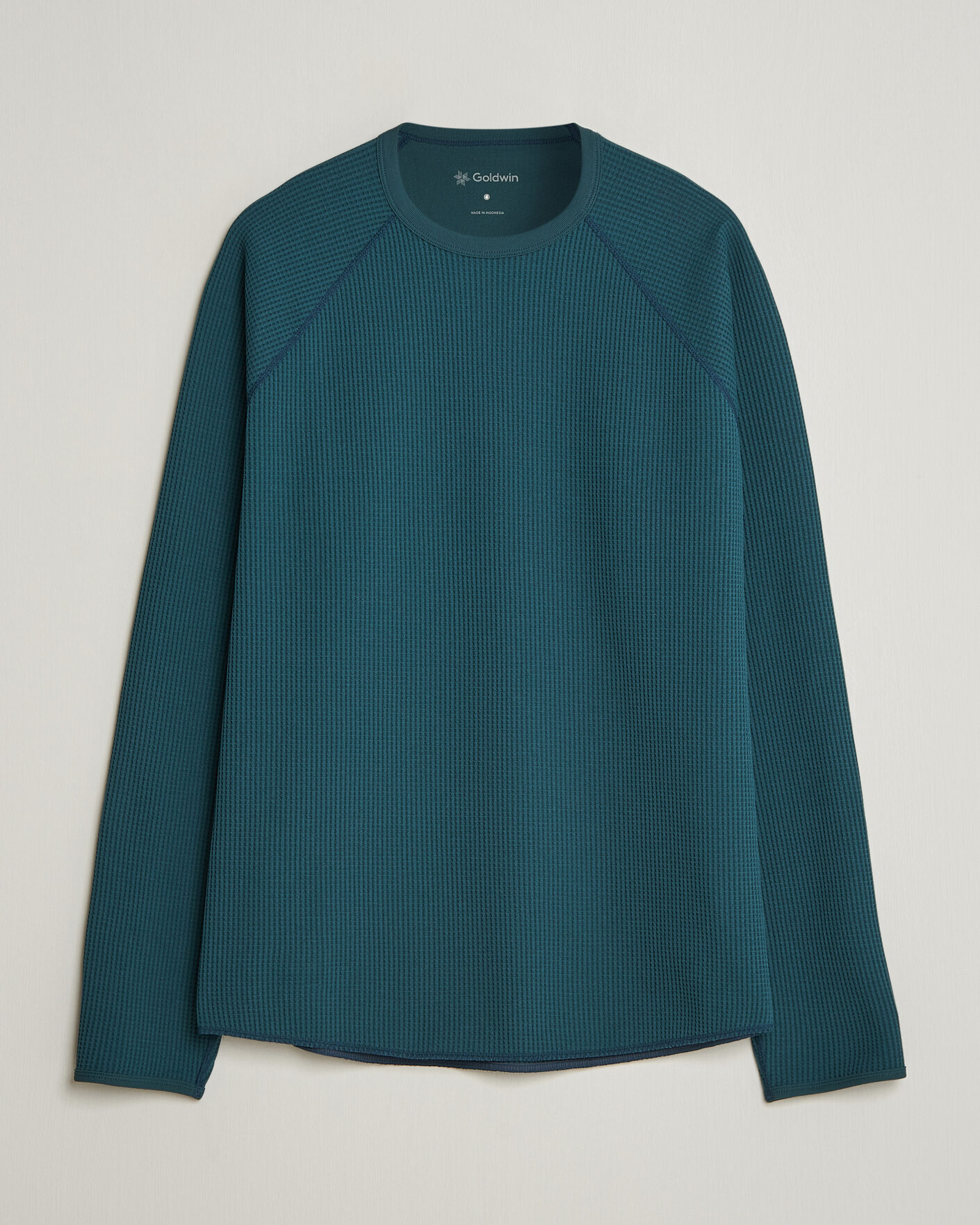 Herre | T-Shirts | Goldwin | WF Light Long Sleeve T-Shirt Kokiran Green