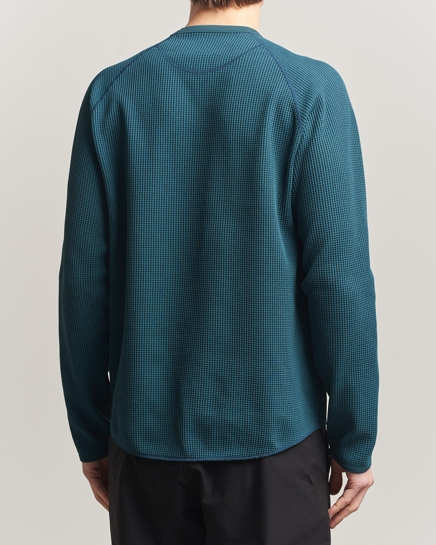 Herre | T-Shirts | Goldwin | WF Light Long Sleeve T-Shirt Kokiran Green