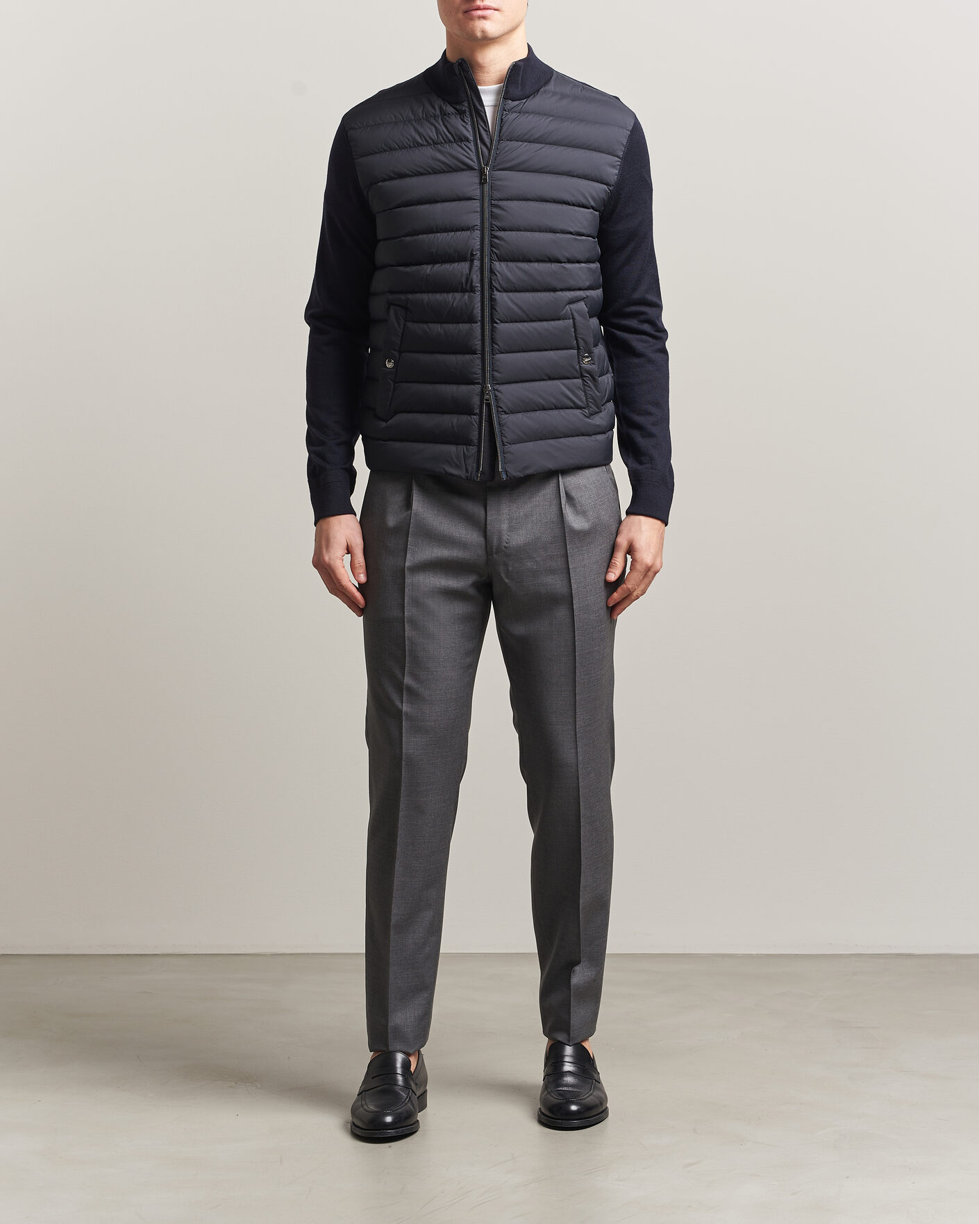Herre | Jakker | Herno | Luxury Hybrid Jacket Navy
