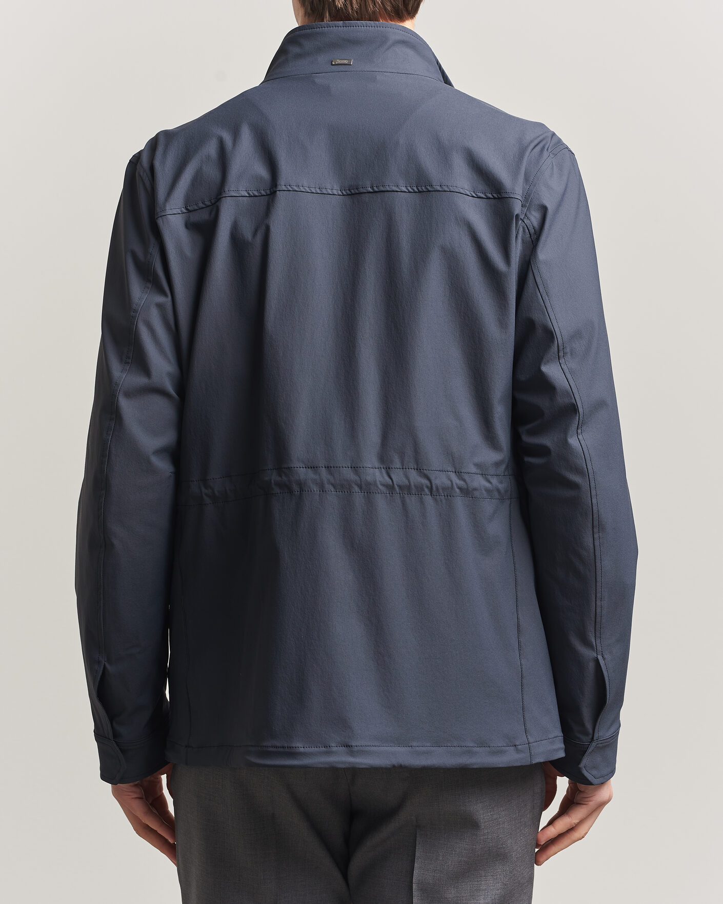Herre | Jakker | Herno | Soft Nylon Field Jacket Navy