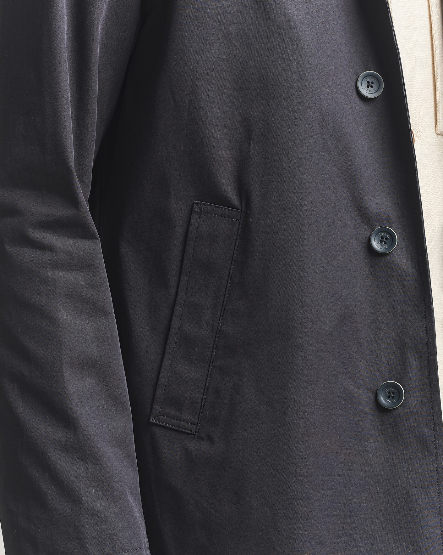 Herre | Jakker | Herno | Cotton Car Coat Navy