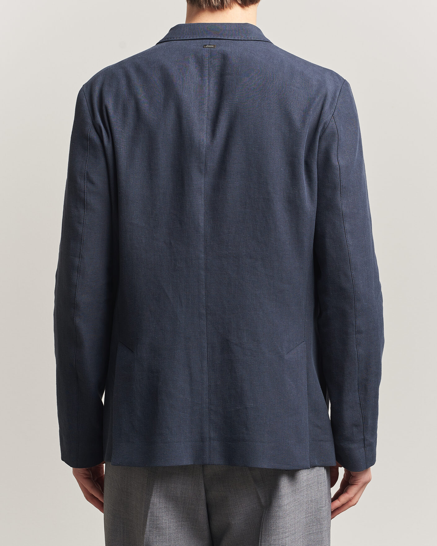 Herre | Blazere & jakker | Herno | Cotton/Linen Blazer Navy