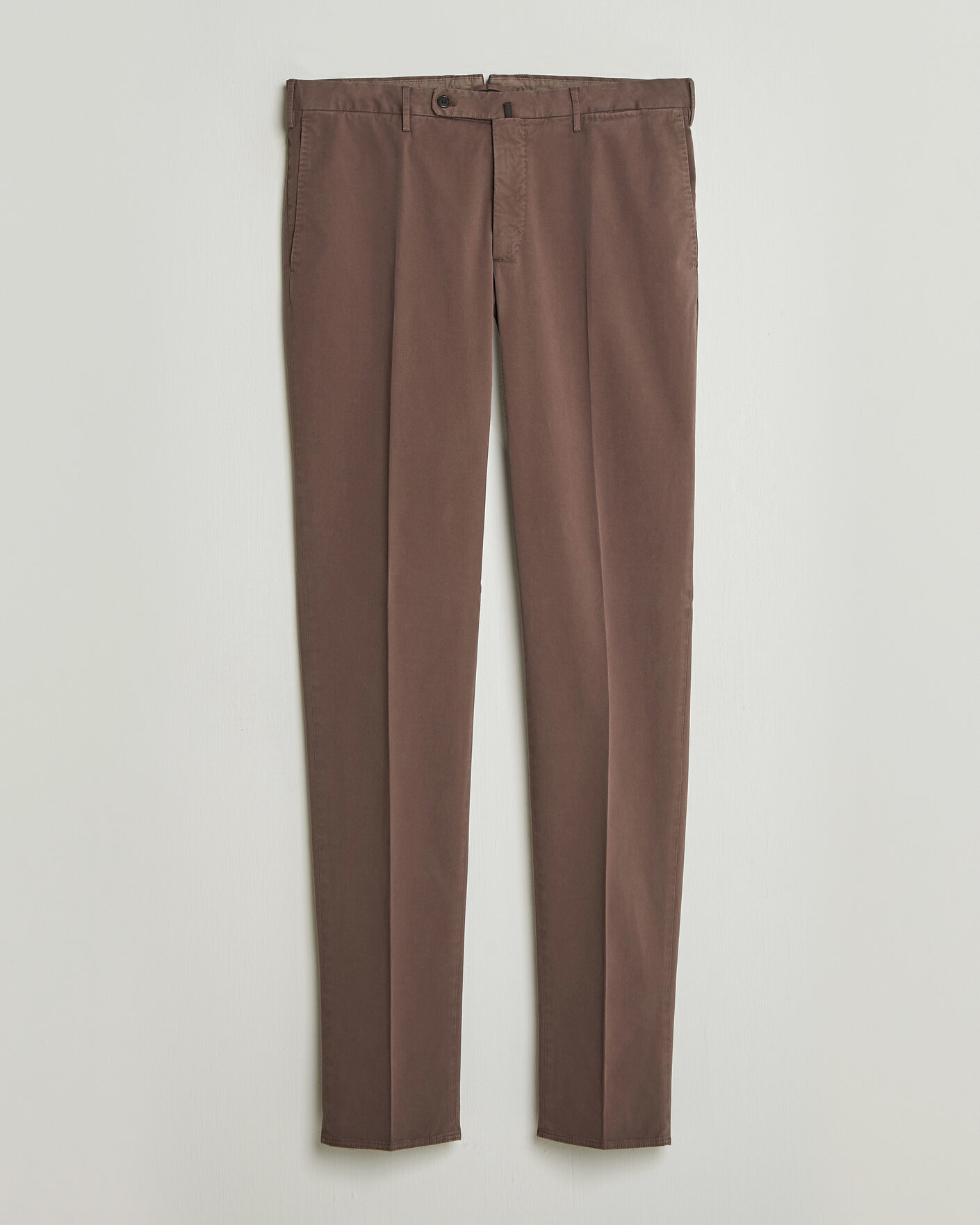 Herre | Bukser | Incotex | Regular Fit Comfort Chinos Dark Brown