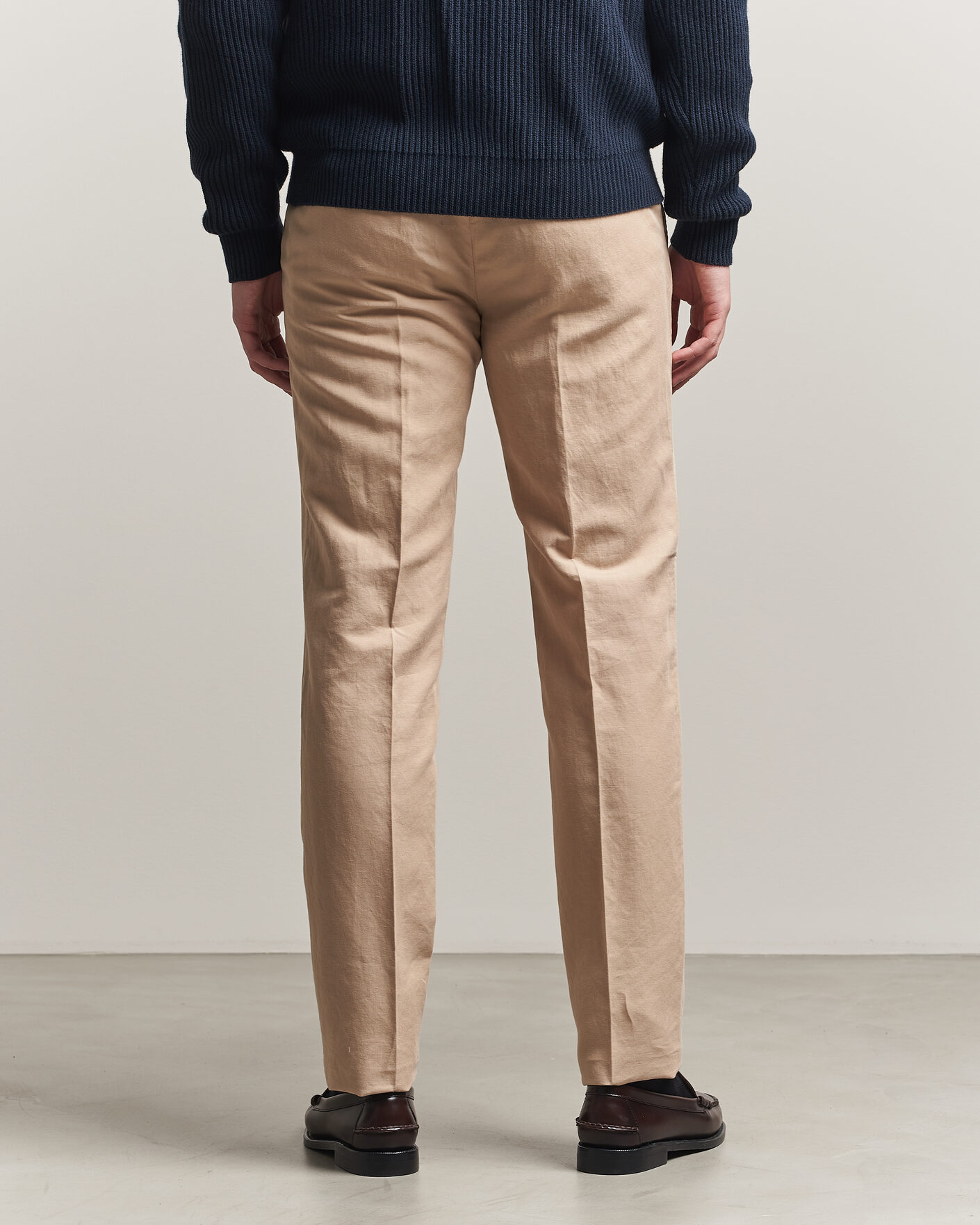 Herre | Bukser | Incotex | Regular Fit Chinolino Trousers Beige
