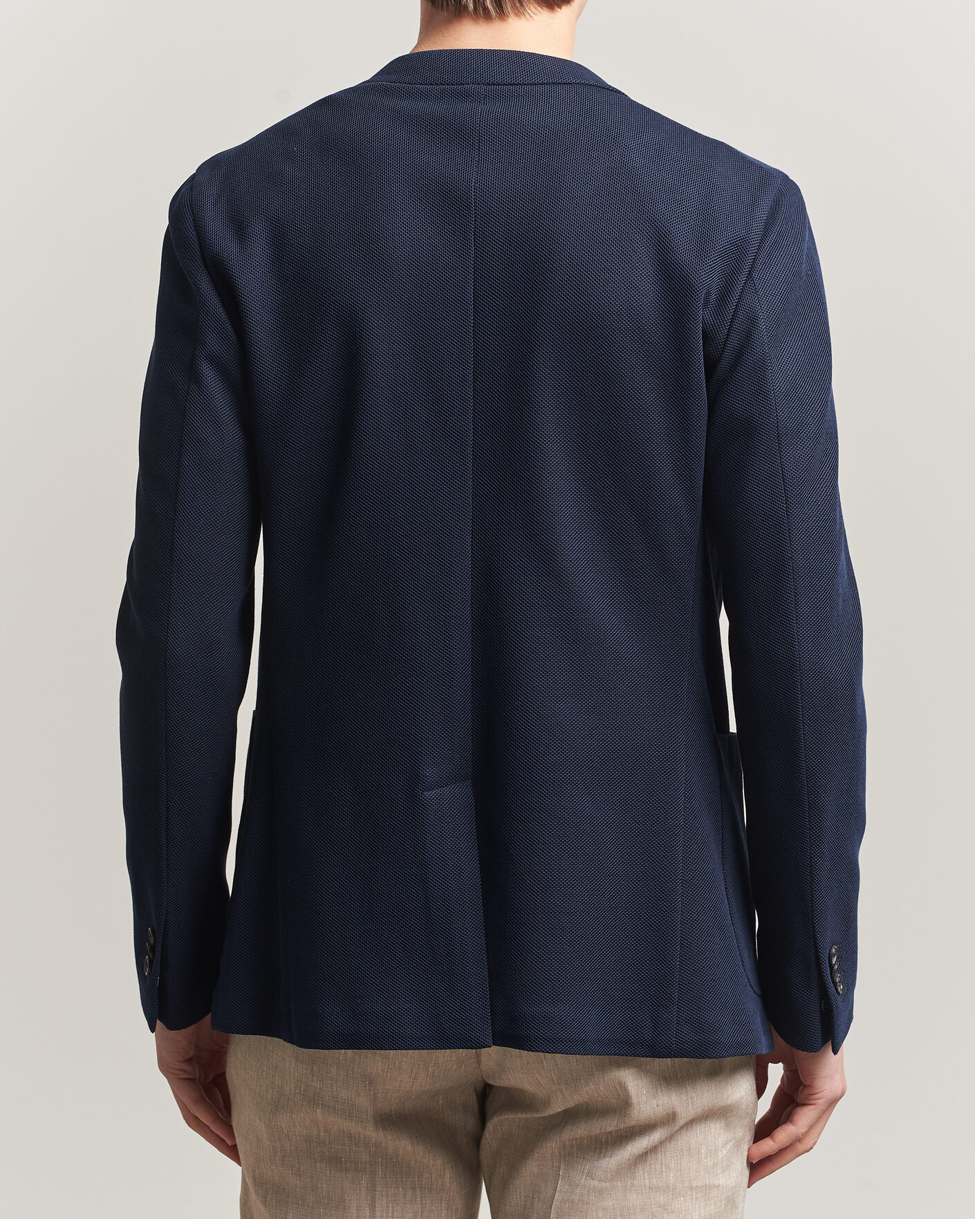Herre | Blazere & jakker | Incotex | Unconstructed Jersey Blazer Navy
