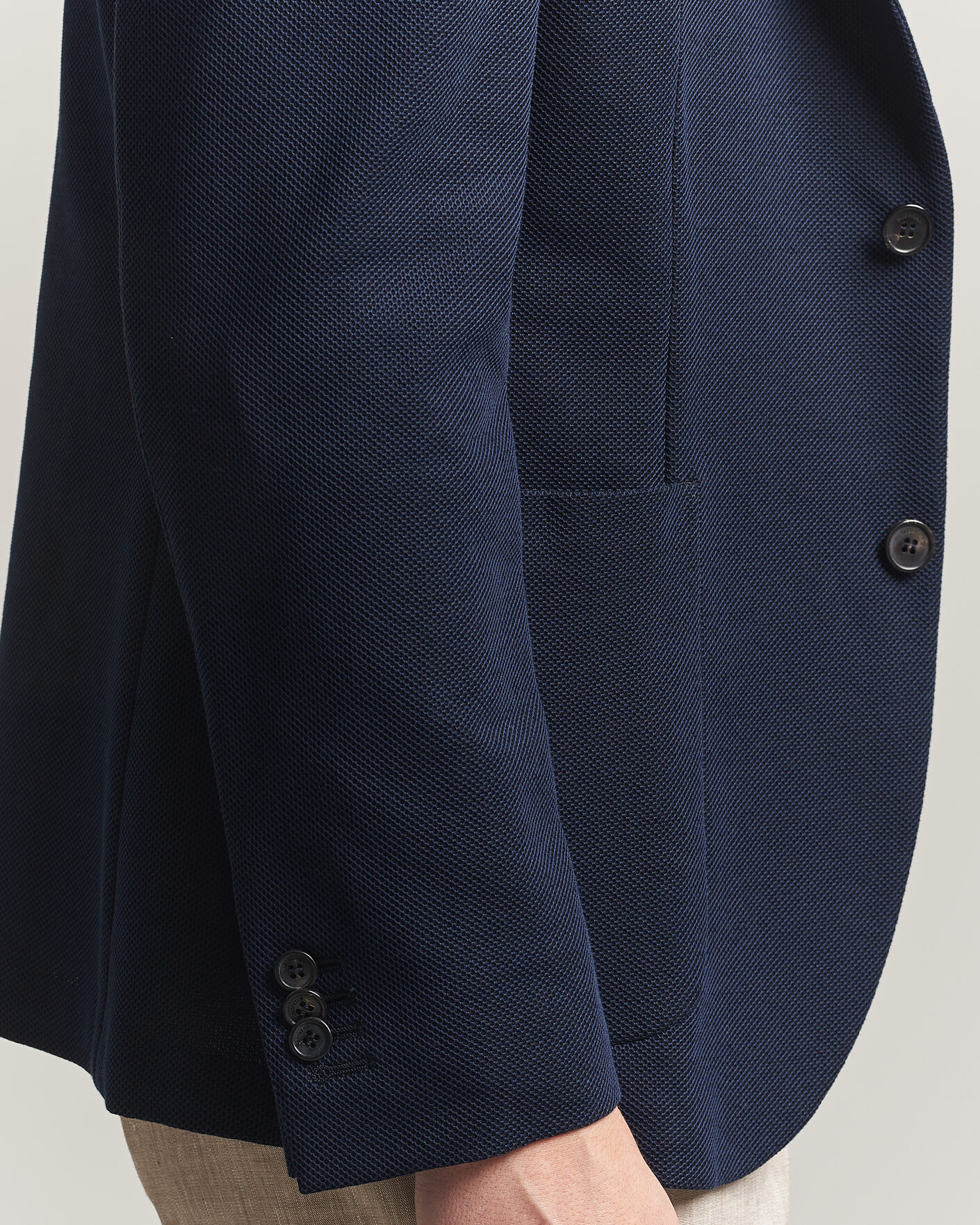 Herre | Blazere & jakker | Incotex | Unconstructed Jersey Blazer Navy