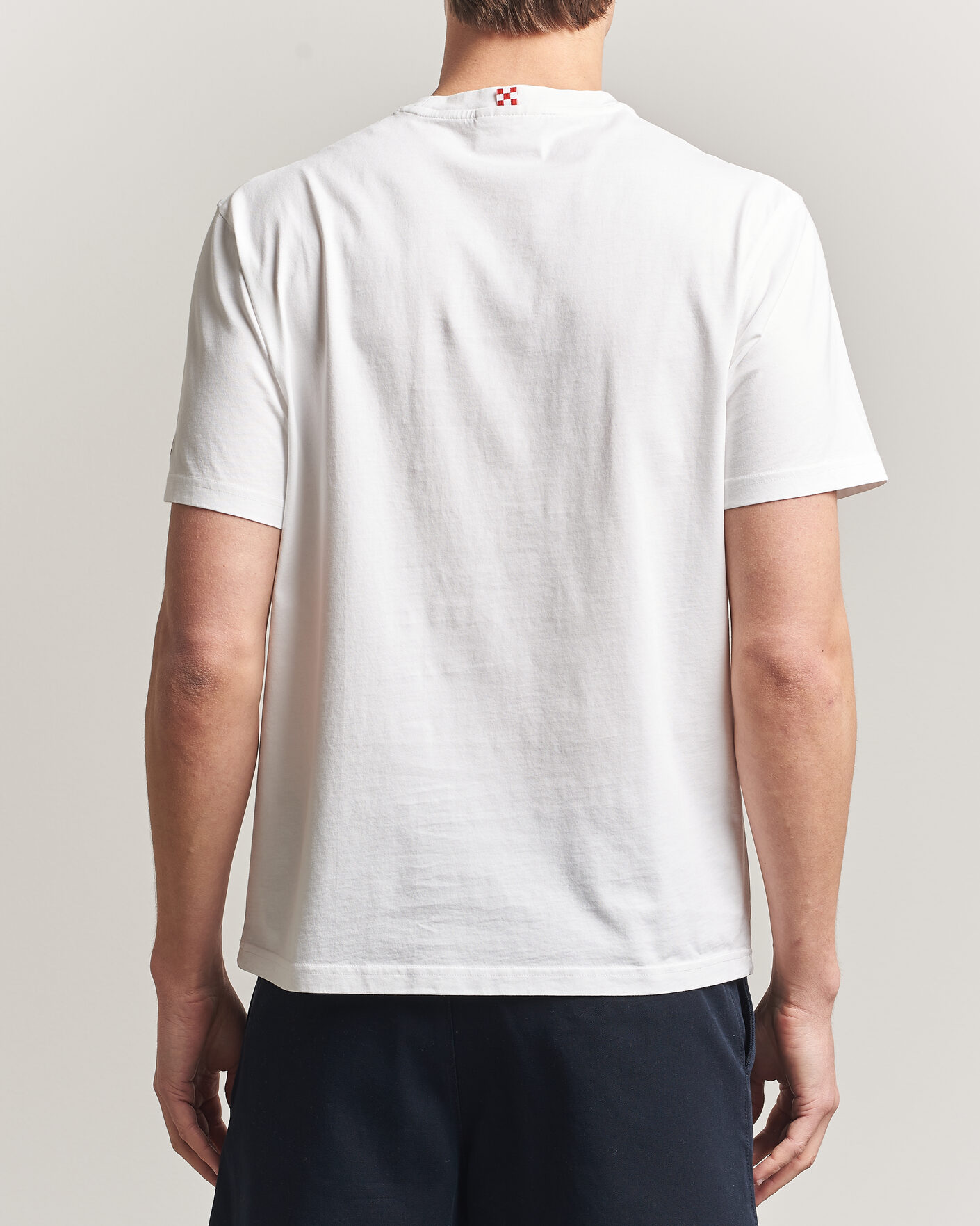 Herre | T-Shirts | MC2 Saint Barth | Printed Cotton T-Shirt Car Cervo
