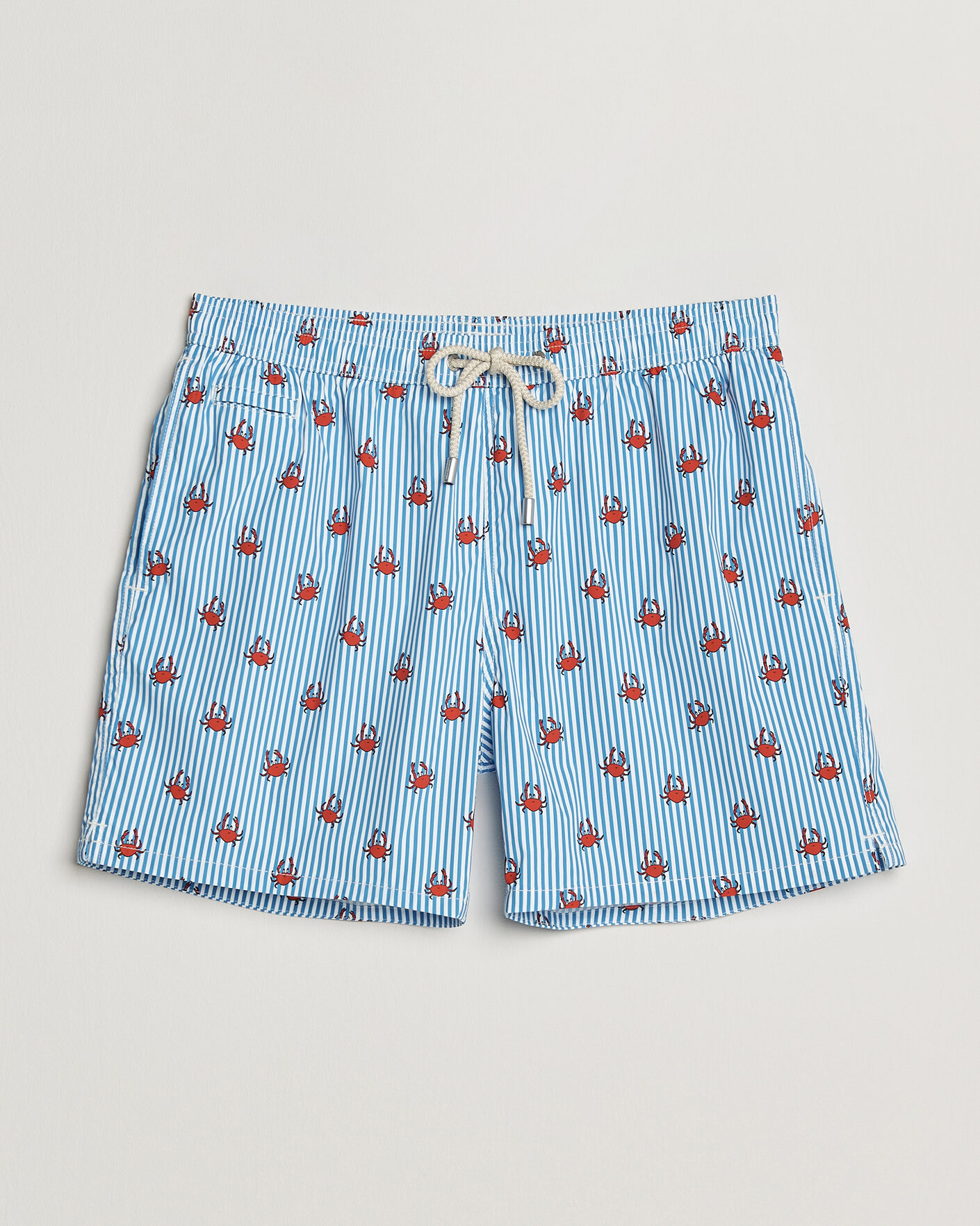 Herre | Badebukser | MC2 Saint Barth | Printed Swim Shorts Blue Crabs