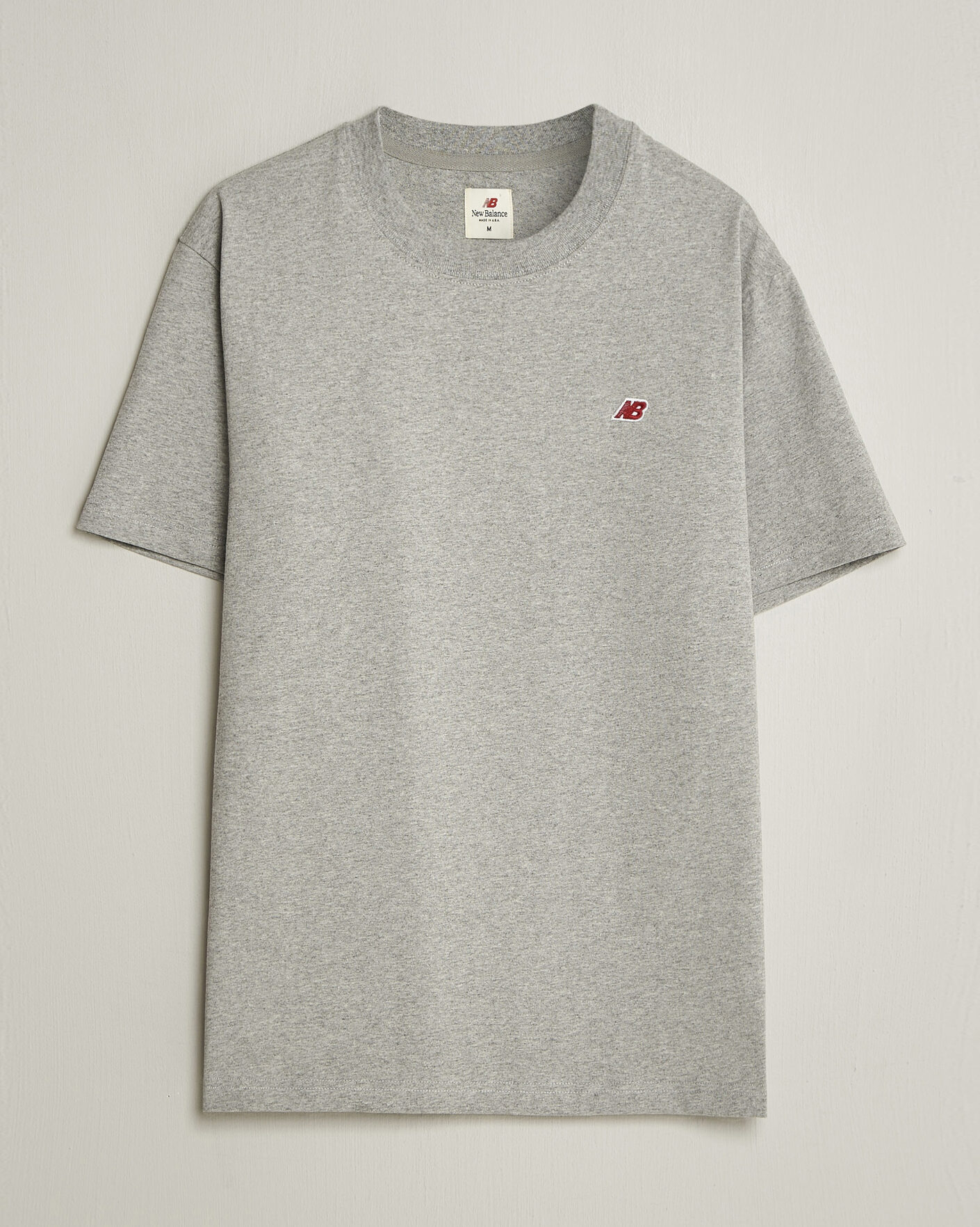 Herre | T-Shirts | New Balance Made In US & UK | New Balance Made In USA Core T-Shirt Athletic Grey