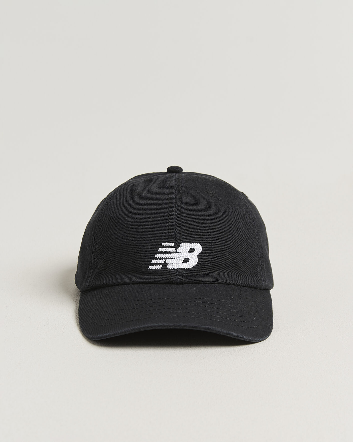 Herre | Hatte & kasketter | New Balance | 6 Panel Logo Cap Black