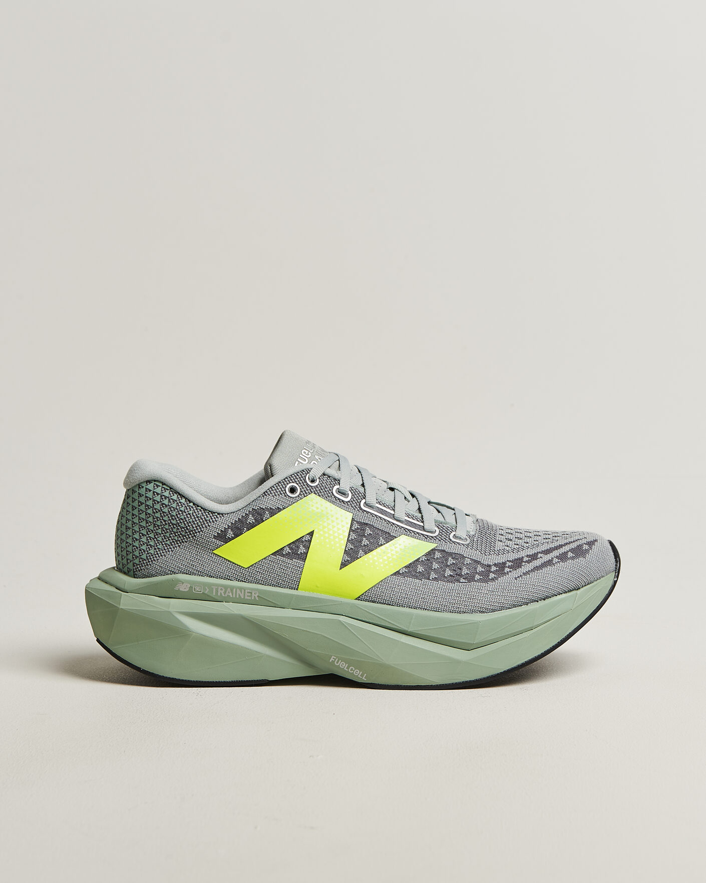 Herre | Løbesko | New Balance Running | FuelCell Supercomp Trainer v3 Mosaic Green