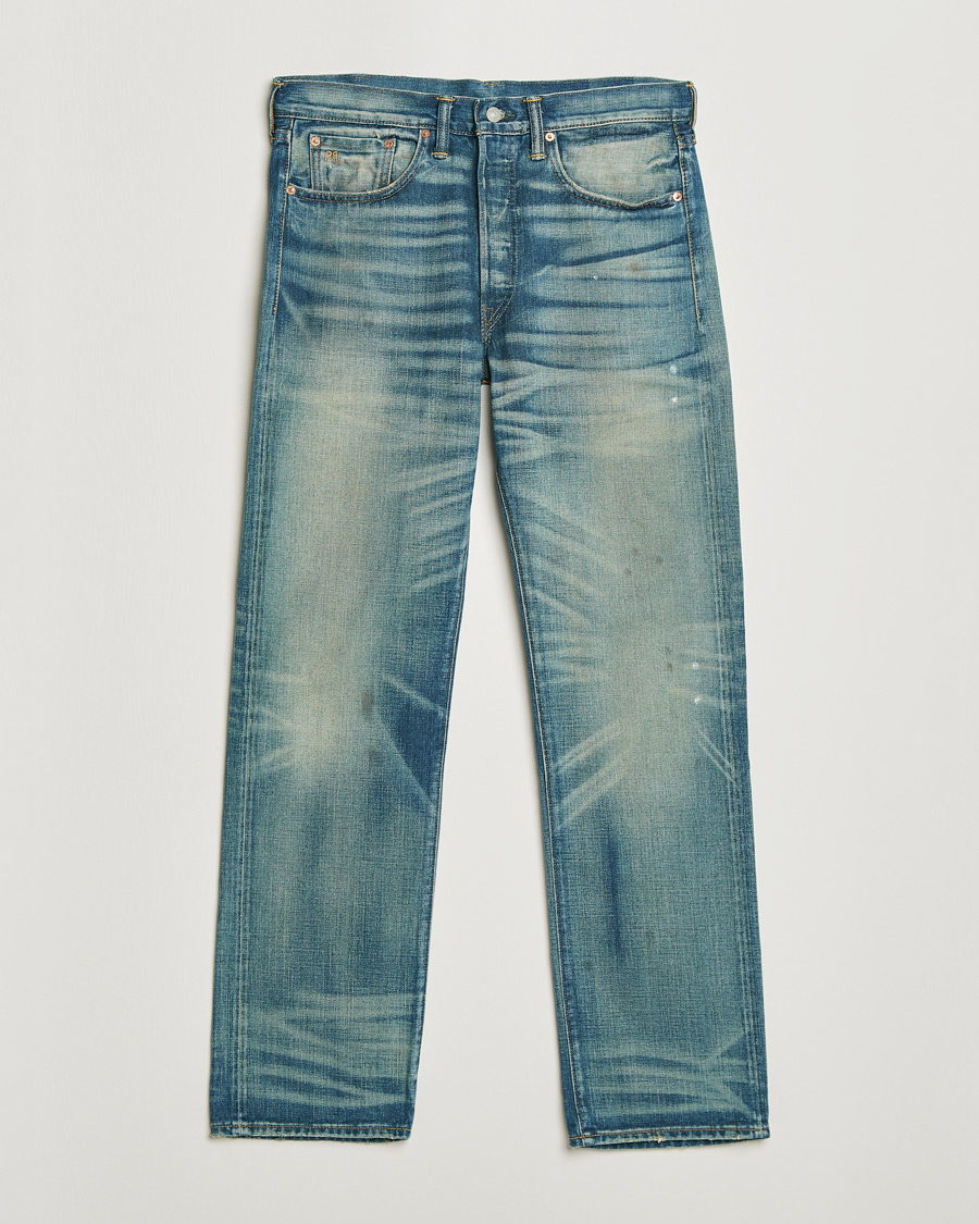 Herre | Jeans | RRL | Straight Fit 5-Pocket Denim Milner Wash