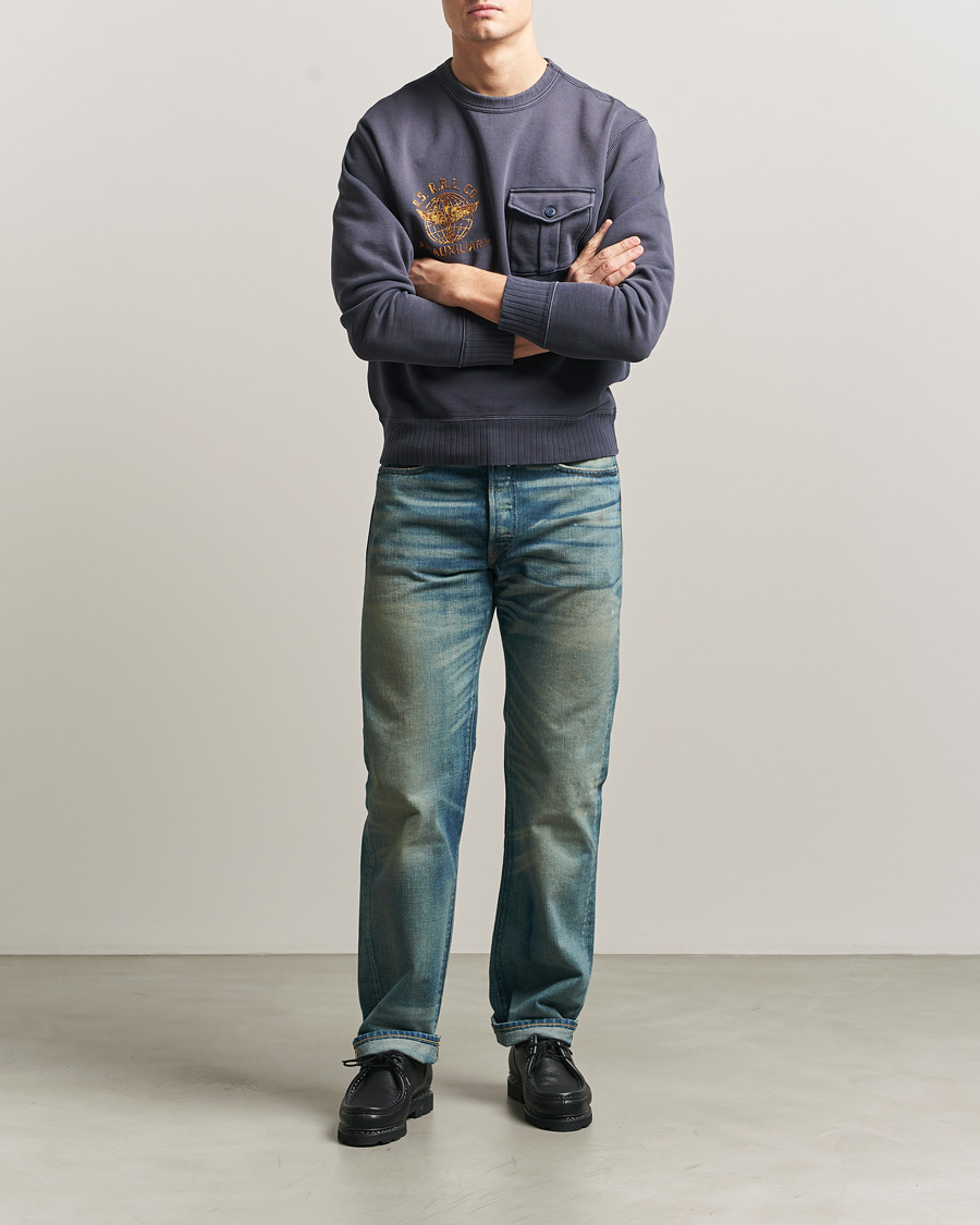 Herre | Jeans | RRL | Straight Fit 5-Pocket Denim Milner Wash