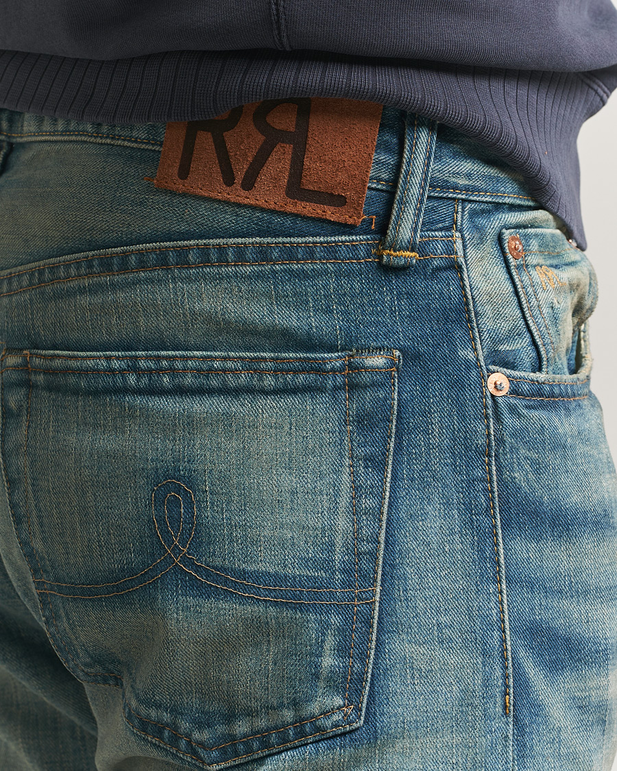 Herre | Jeans | RRL | Straight Fit 5-Pocket Denim Milner Wash