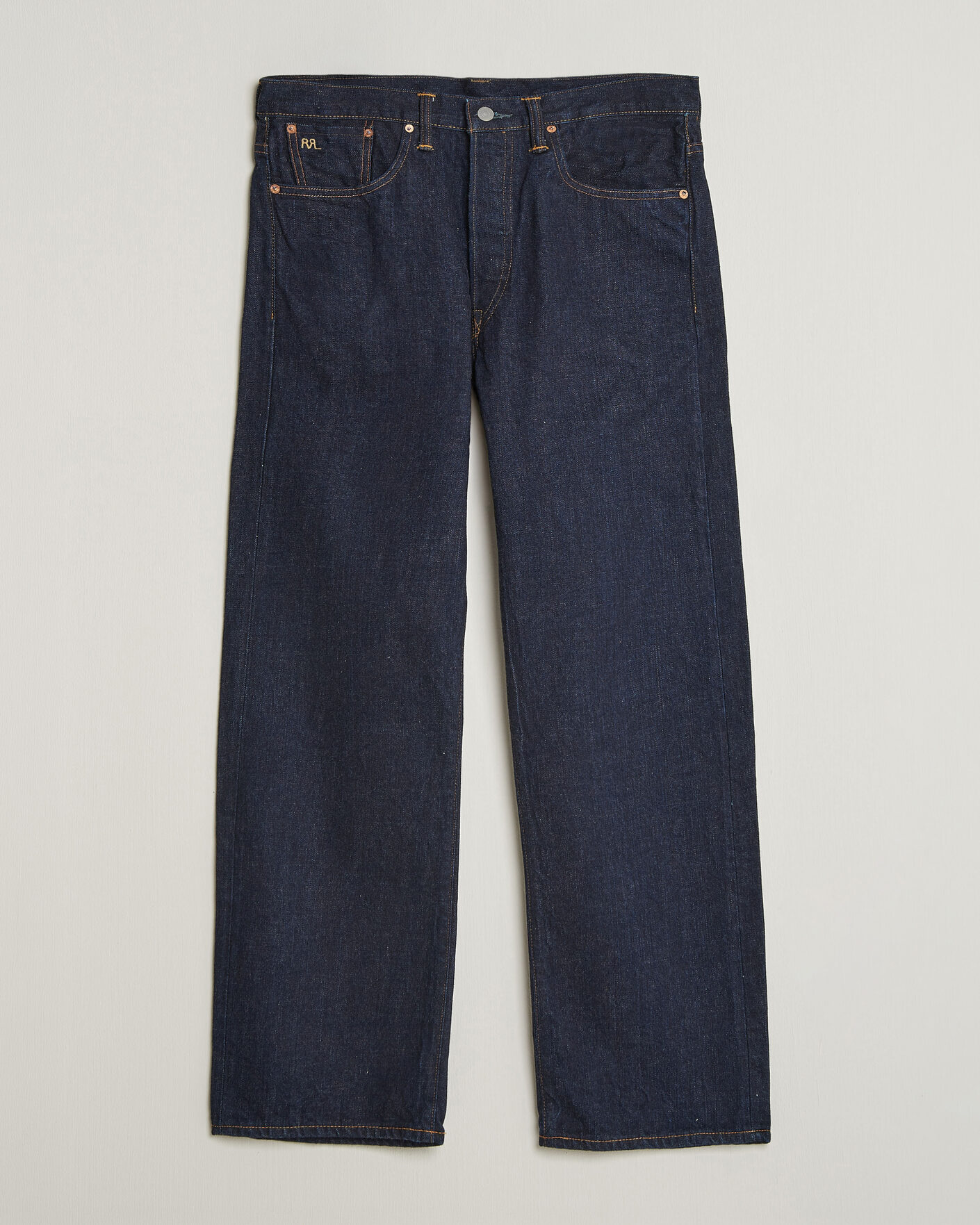 Herre | Jeans | RRL | Vintage Fit 5-Pocket Denim East/West Rinse