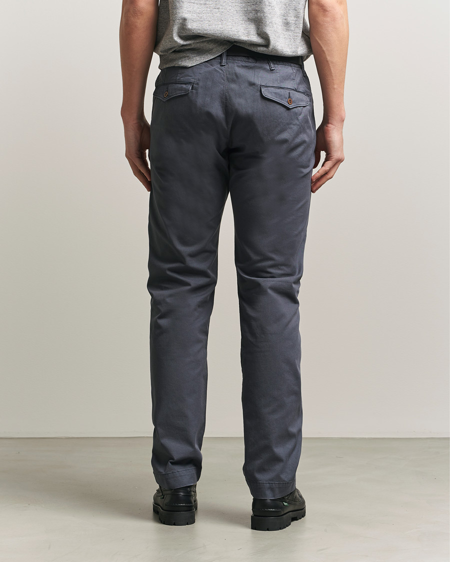 Herre | Bukser | RRL | Officers Flat Pants Navy