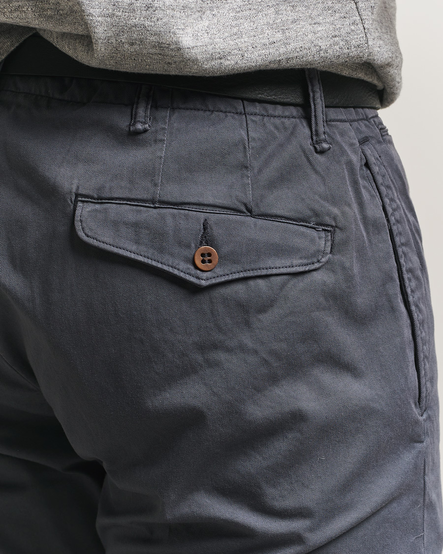 Herre | Bukser | RRL | Officers Flat Pants Navy