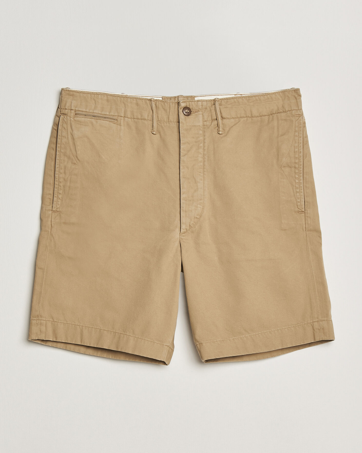 Herre | Shorts | RRL | Officers Flat Shorts New Military Khaki