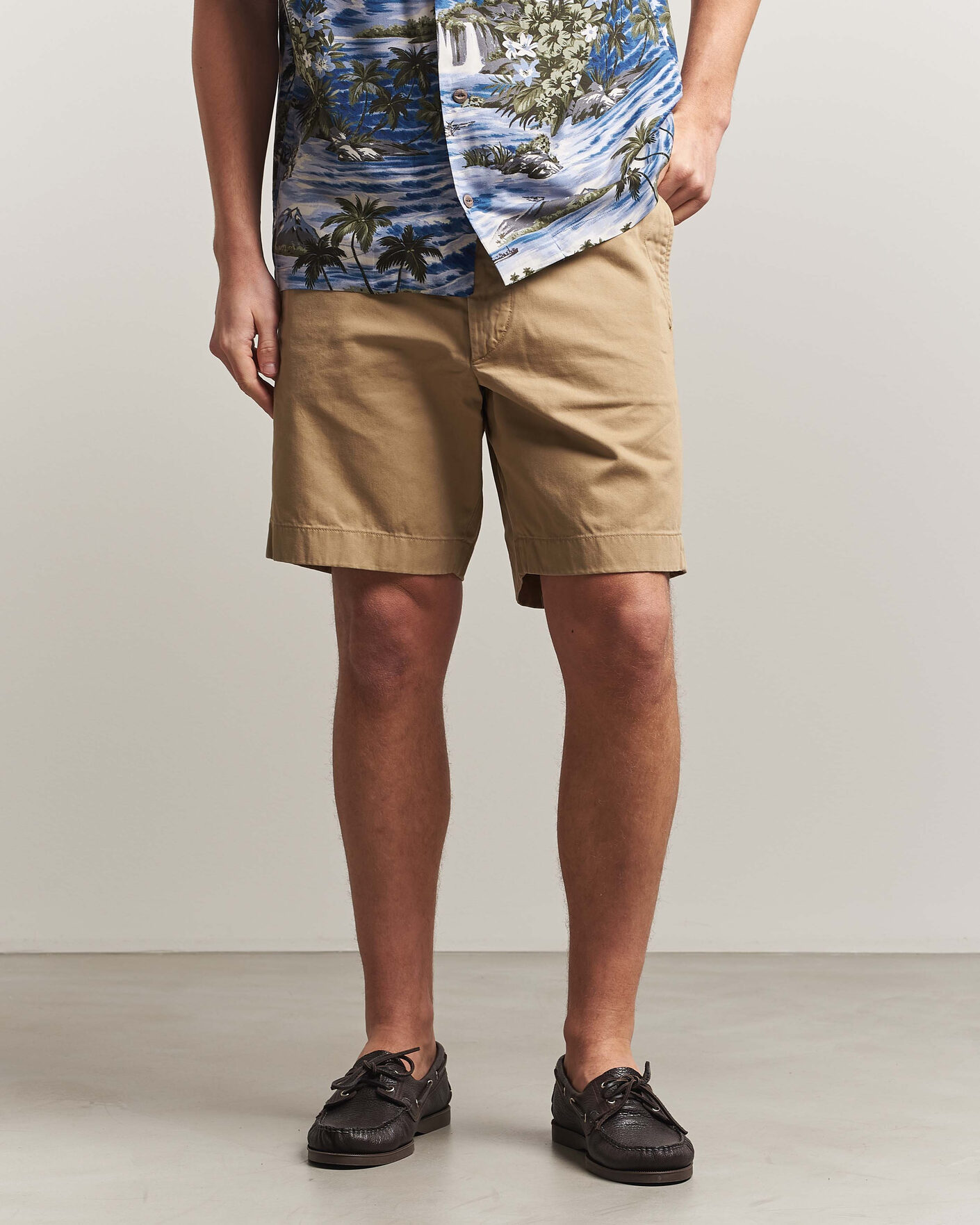 Herre | Shorts | RRL | Officers Flat Shorts New Military Khaki