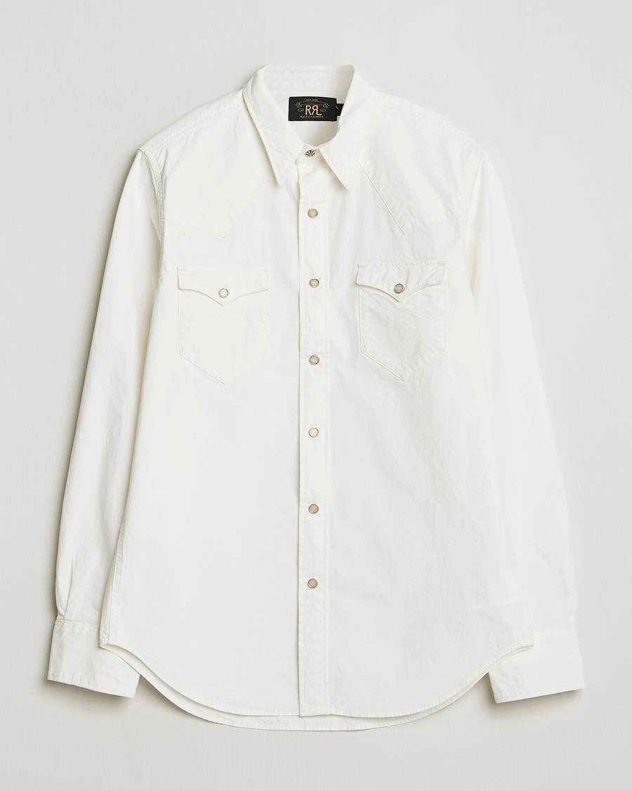 Herre | Skjorter | RRL | Buffalo Western Shirt White