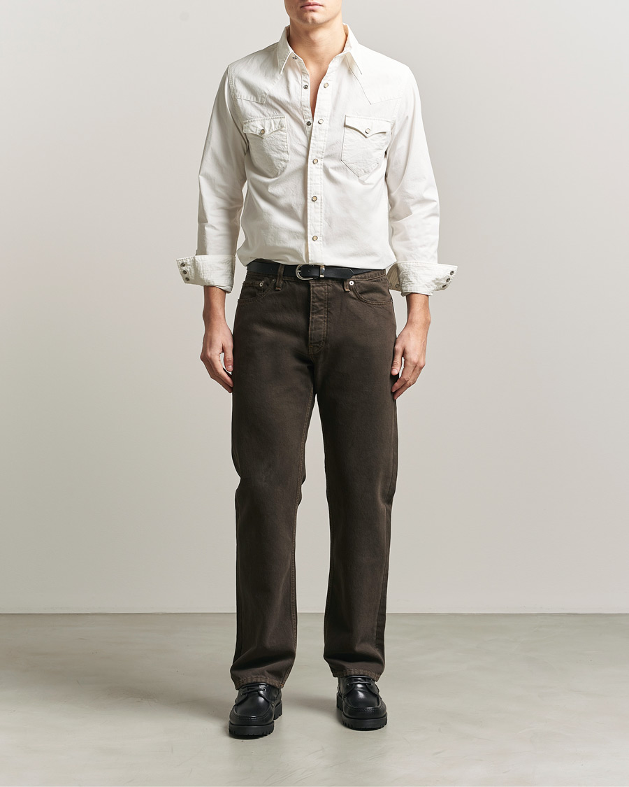 Herre | Skjorter | RRL | Buffalo Western Shirt White