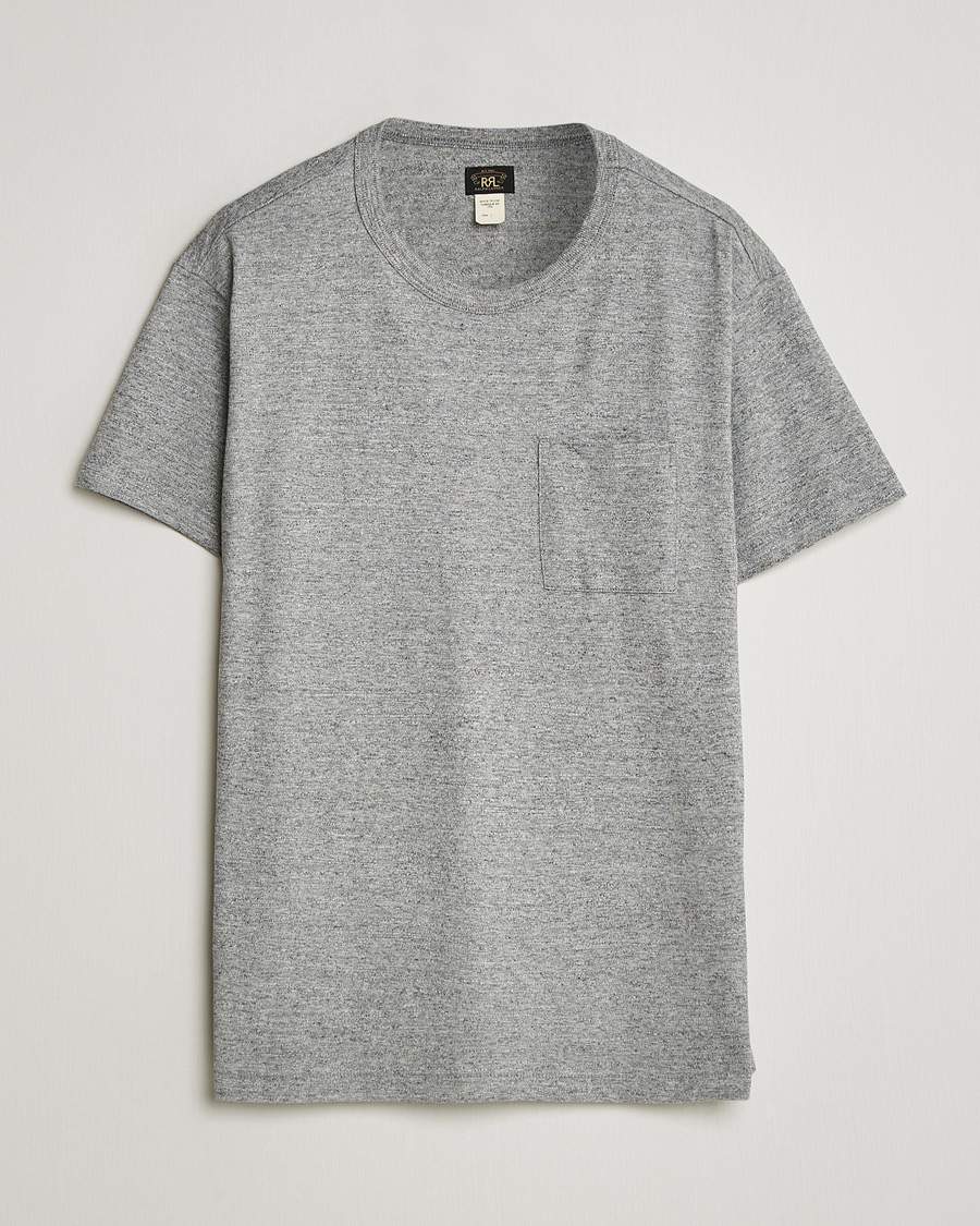Herre | T-Shirts | RRL | 2-Pack Pocket Tee Heather Grey