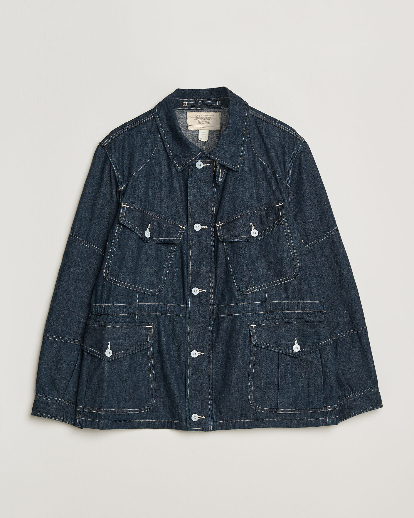 Herre | Jakker | RRL | Bannerman Denim Field Jacket Medium Wash