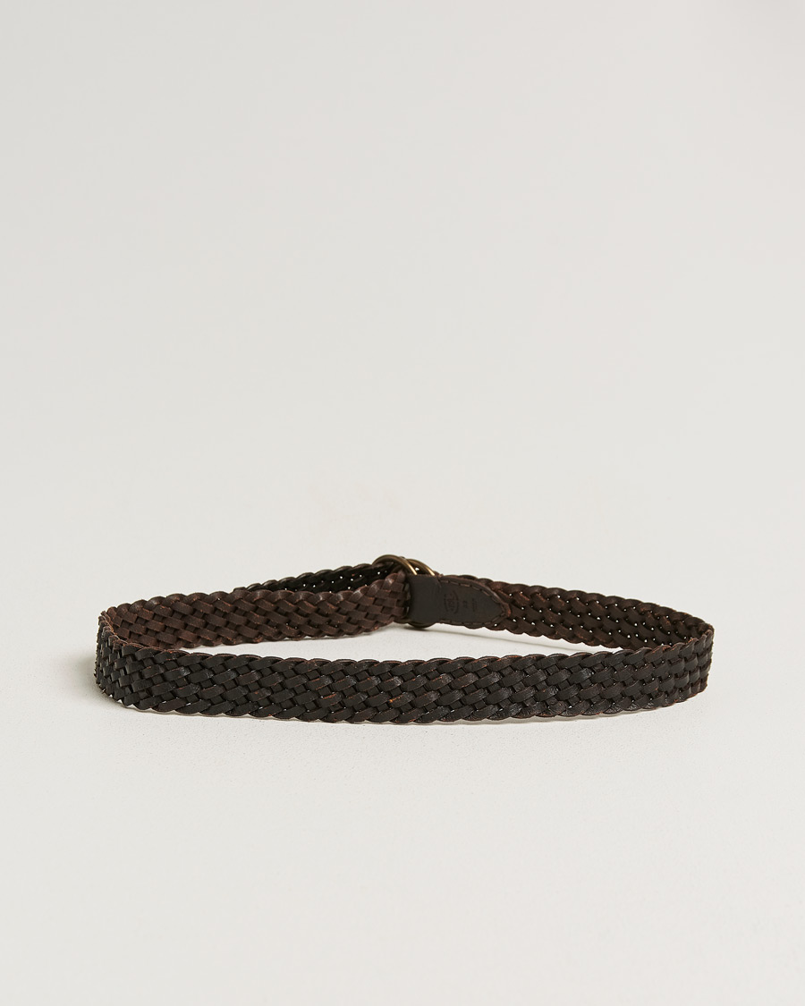 Herre | Bælter | RRL | Braided Belt Dark Brown