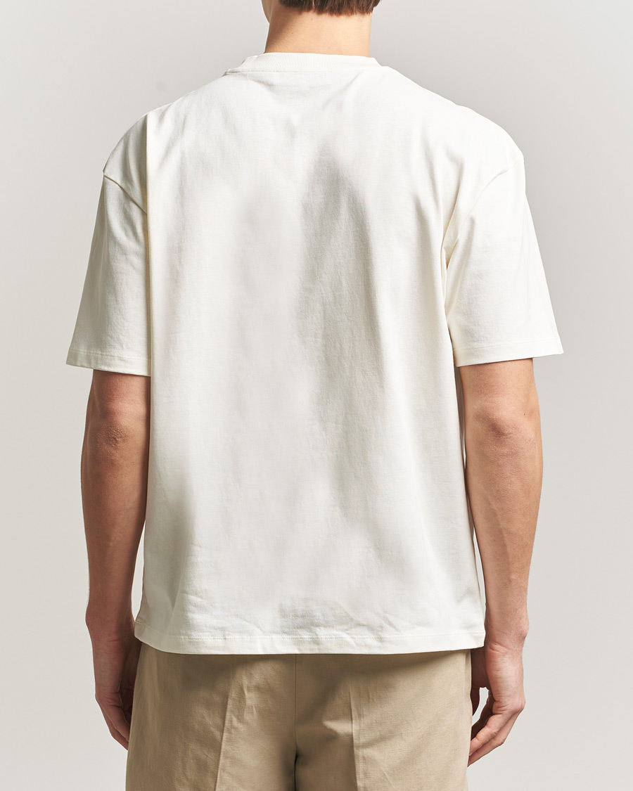 Herre | T-Shirts | Palmes | Stitch T-Shirt Off White