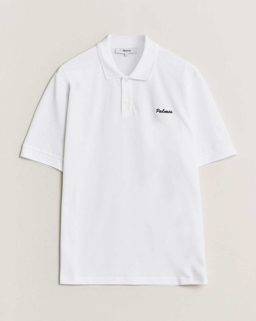 Herre | Polotrøjer | Palmes | Stitch Piquet Polo White
