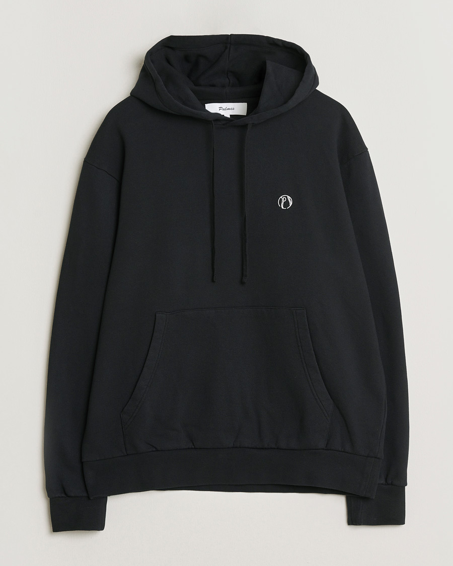 Herre | Trøjer | Palmes | Stitch Hooded Sweatshirt Black