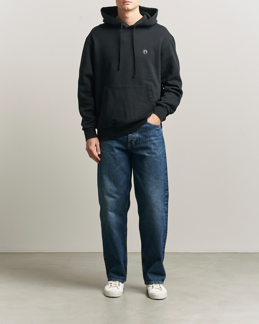 Herre | Trøjer | Palmes | Stitch Hooded Sweatshirt Black