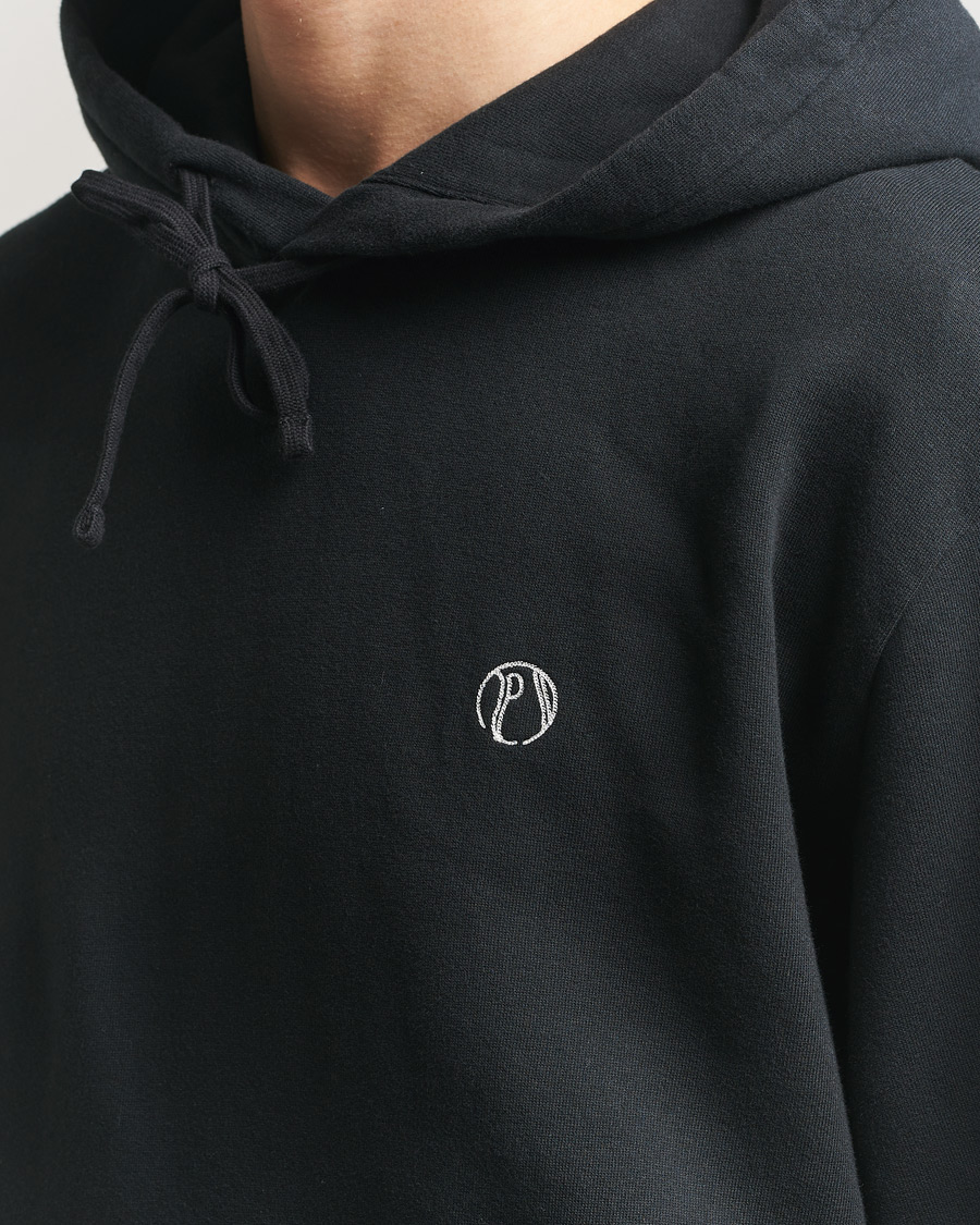 Herre | Trøjer | Palmes | Stitch Hooded Sweatshirt Black