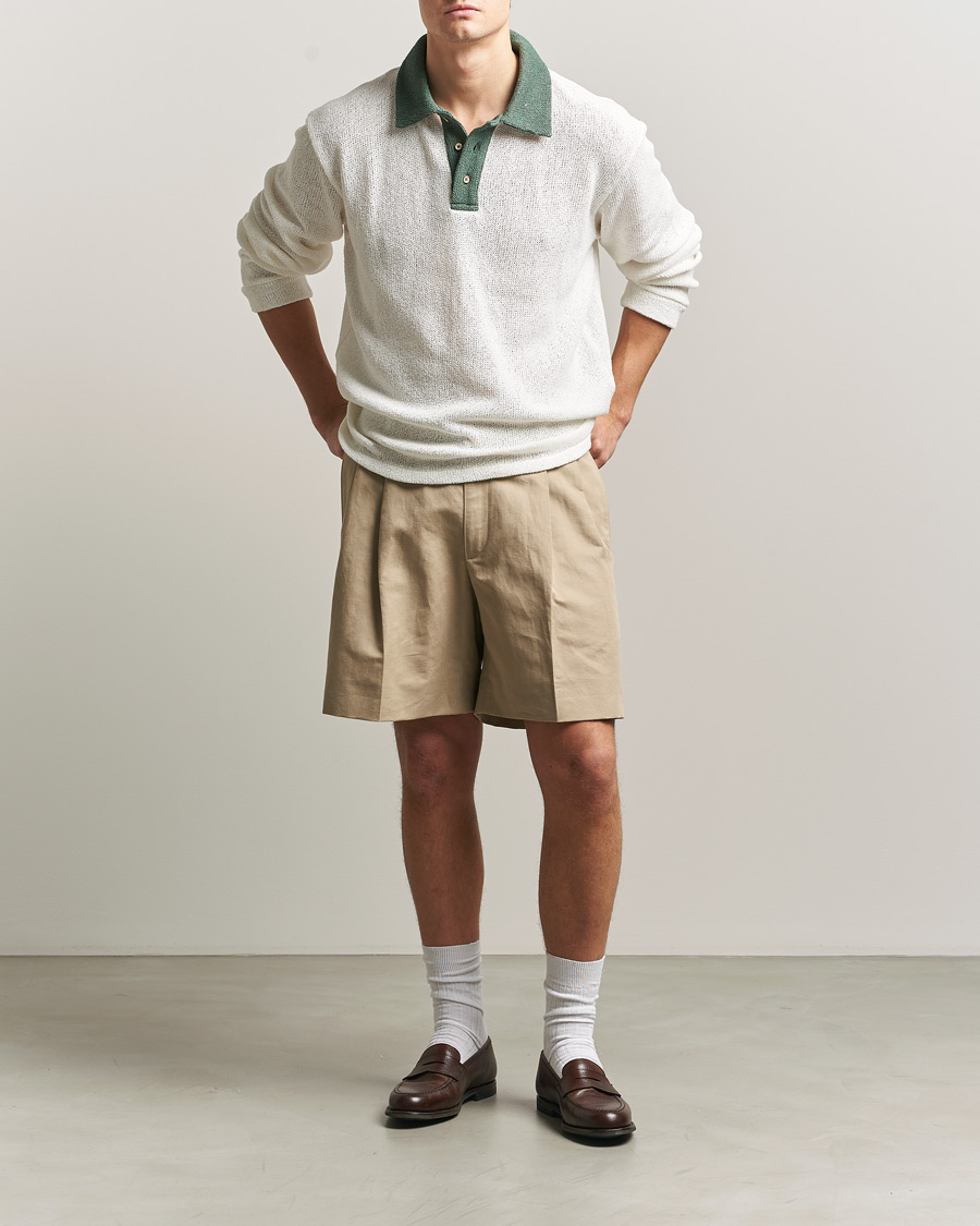 Herre | Trøjer | Palmes | Knitted Rugby  Off White