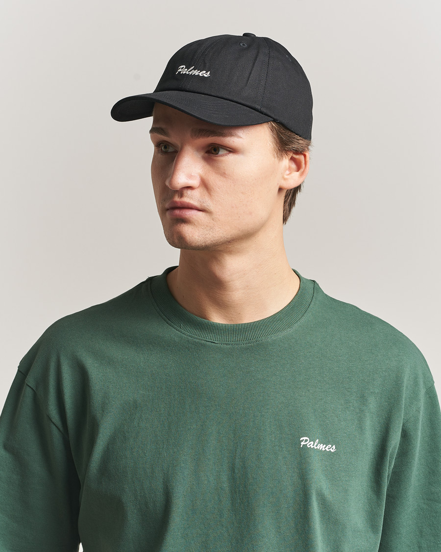 Herre | Hatte & kasketter | Palmes | Stitch 6-Panel Cap Black