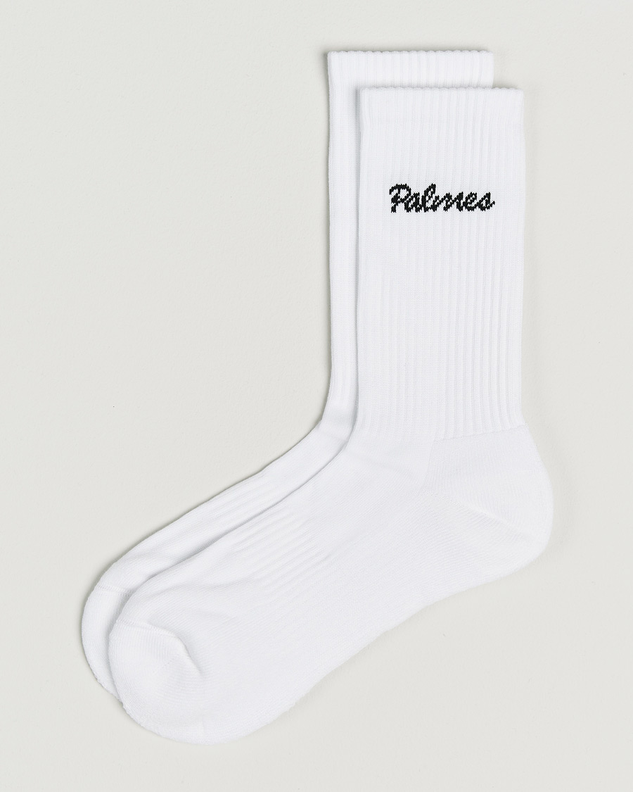 Herre | Undertøj | Palmes | 2-Pack Stitch Socks White