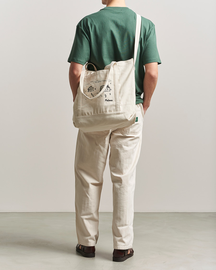 Herre | Tasker | Palmes | Sunshine Zip Tote Bag Off White