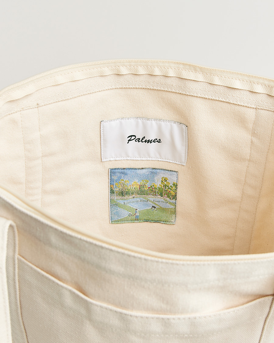 Herre | Tasker | Palmes | Sunshine Zip Tote Bag Off White