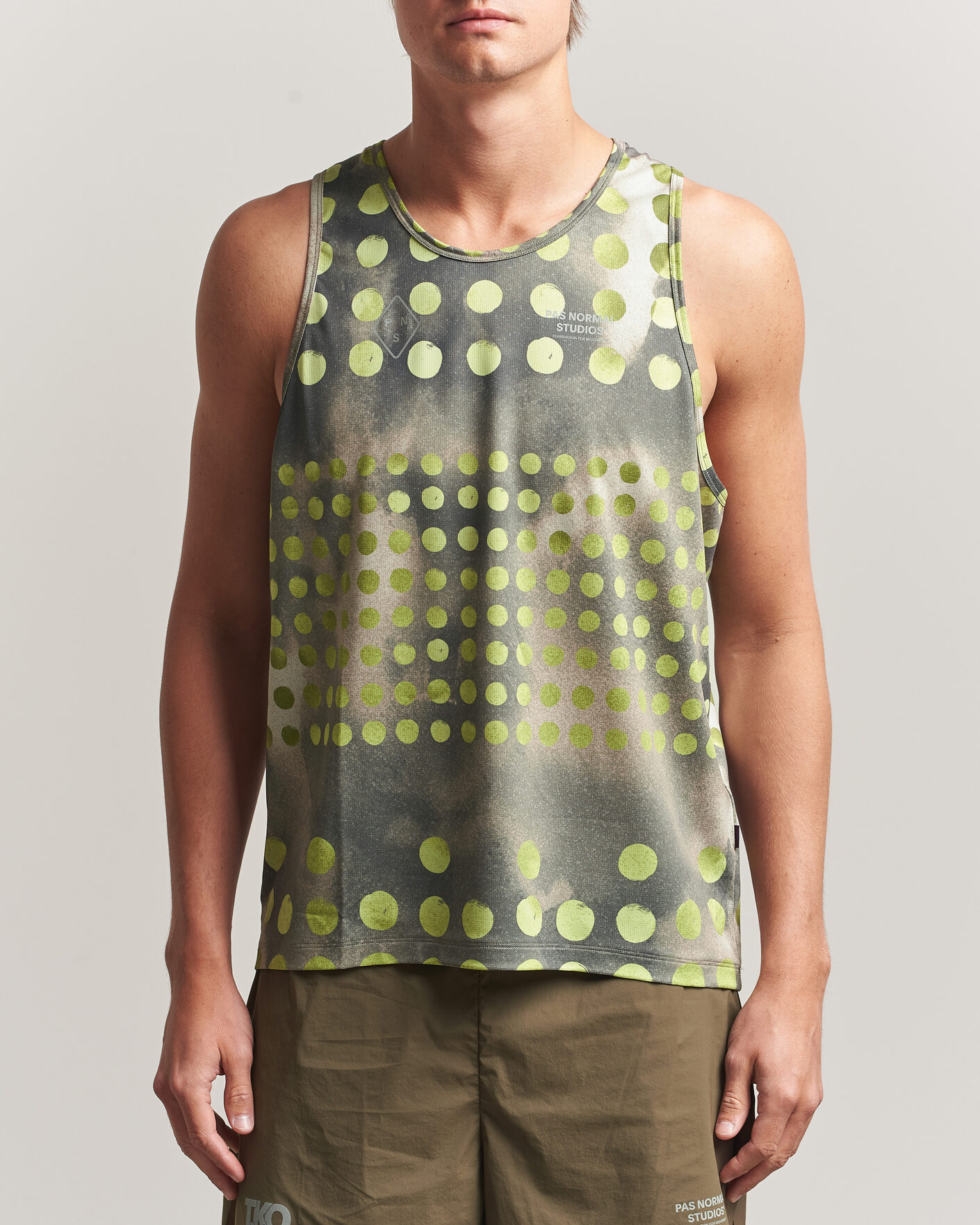 Herre | T-Shirts | Pas Normal Studios | TKO Balance Singlet Moss Green