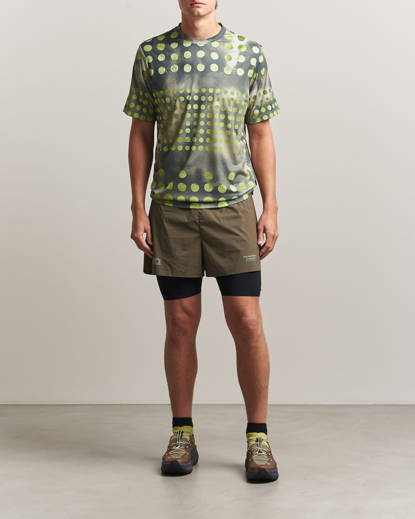 Herre | T-Shirts | Pas Normal Studios | TKO Balance T-Shirt Moss Green