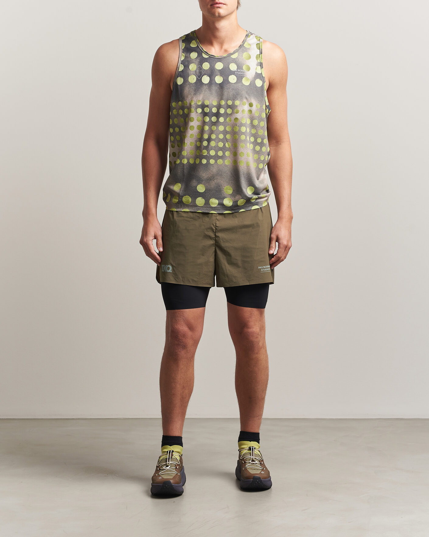 Herre | Shorts | Pas Normal Studios | TKO Balance 2-in-1 Shorts Dark Stone
