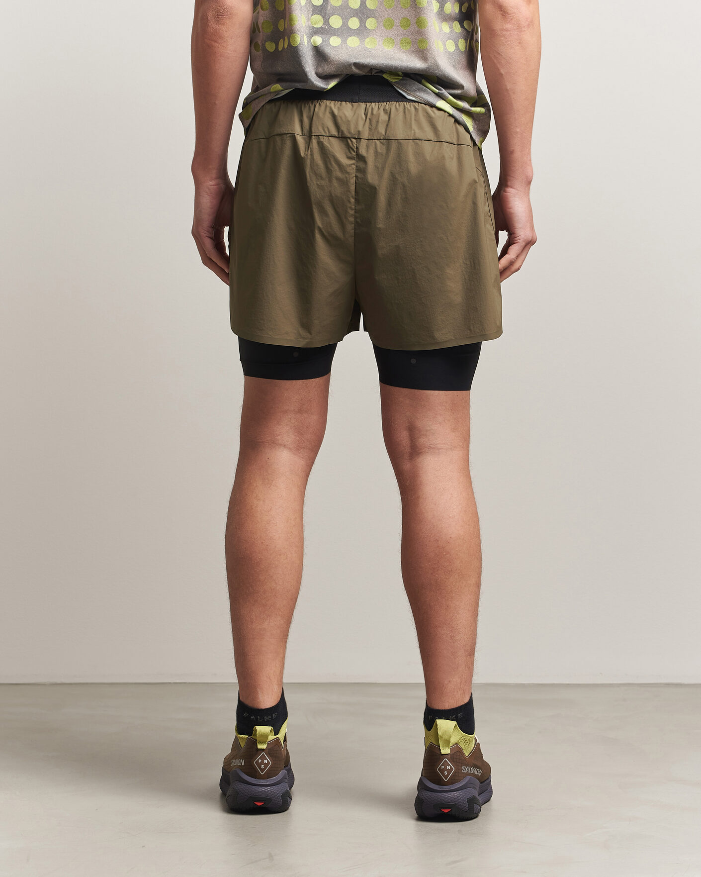 Herre | Shorts | Pas Normal Studios | TKO Balance 2-in-1 Shorts Dark Stone