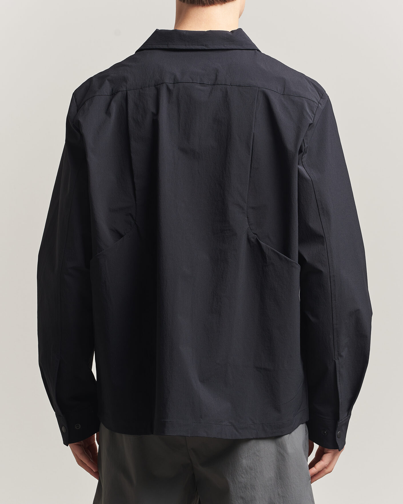 Herre | Skjorter | Pas Normal Studios | Off Race Tech Overshirt Black