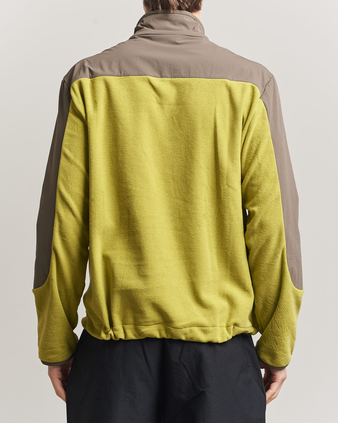 Herre | Jakker | Pas Normal Studios | Off Race Light Fleece Half Zip Moss Green