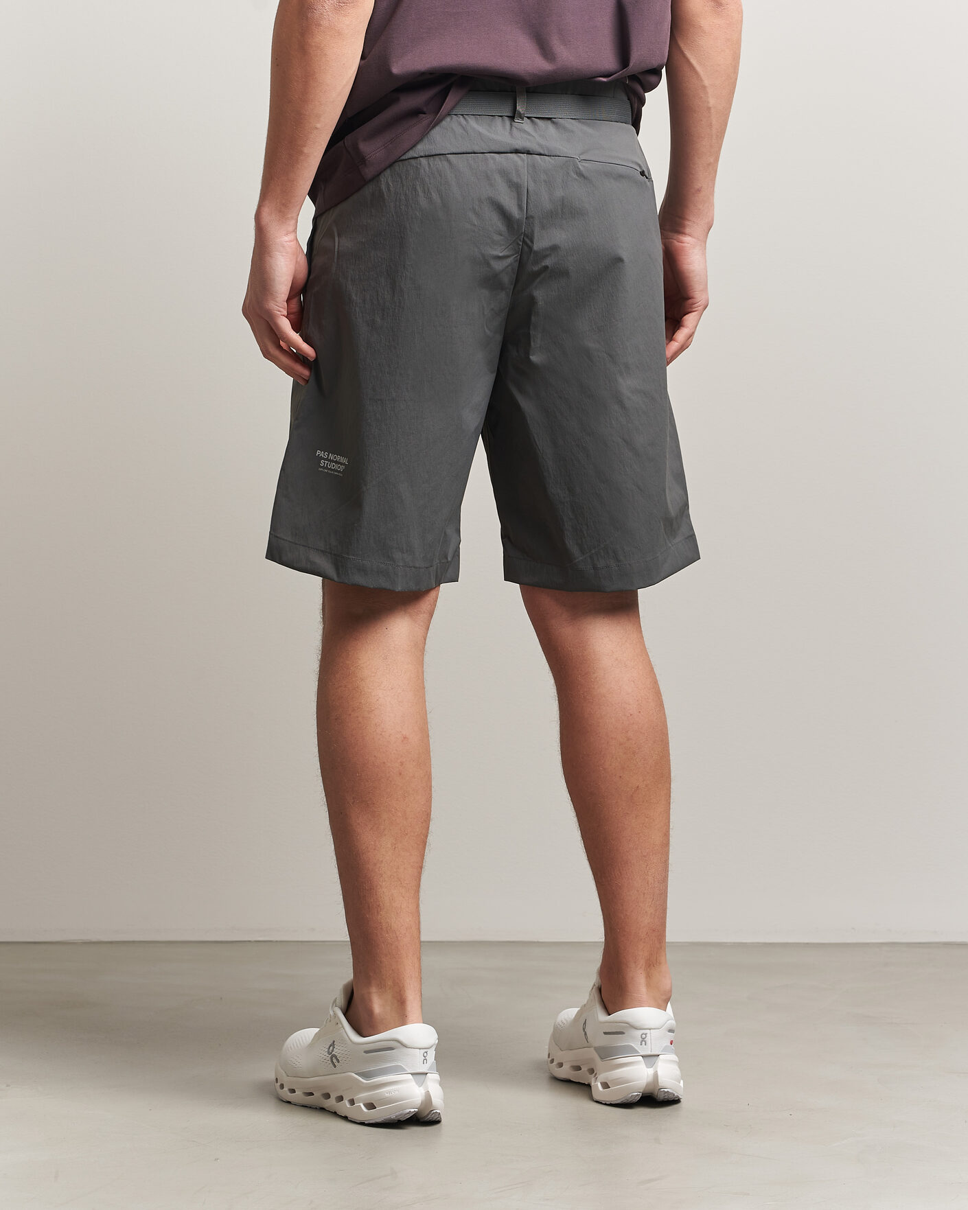 Herre | Shorts | Pas Normal Studios | Off Race Light Tech Shorts Dark Grey